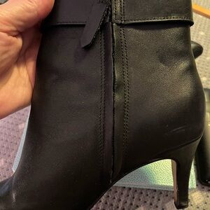 Banana Republic Black Heeled Boots